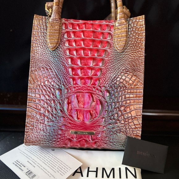 🩷🩷NWT-BRAHMIN “MORIA” LAKERIDGE OMBRÉ MELBOURNE 🩷🩷 - Picture 10 of 13
